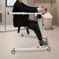 Electric Patient Transfer Lift Chair – Adjustable Lifting Wheelchair, Bedside Commode & Bathroom Transfer Chair for Adults