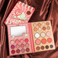 30-Color All-in-One Makeup Palette with Eyeshadow, Blush & Highlighter, Matte, Shimmer & Glitter