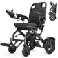 Lightweight Foldable Electric All-Terrain Wheelchair with 400W Motor, 330 lbs Capacity