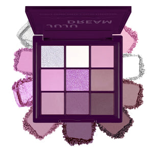 Purple Smoky Eyeshadow Palette, Matte & Shimmer Highly Pigmented Buildable Eye Makeup