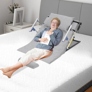 Electric Bed Backrest Lift 2°–70° Adjustable Sit-Up Assist, 330 lb Capacity Bed Riser for Seniors & Home Care