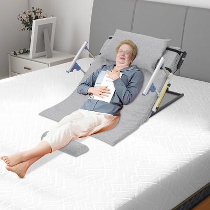 Electric Bed Backrest Lift 2°–70° Adjustable Sit-Up Assist, 330 lb Capacity Bed Riser for Seniors & Home Care