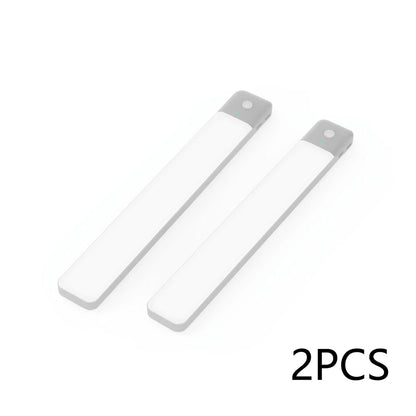 Wireless LED Motion Sensor Night Light, USB-C Rechargeable Cabinet Lamp for Kitchen, Wardrobe, Closet & Stairs