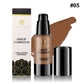 4-Piece Long-Lasting Makeup Set with Liquid Foundation, Eyebrow Pencil, Lipstick & Compact Powder