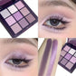 Purple-Toned Eyeshadow Palette, Matte & Glitter Shades, Highly Pigmented Waterproof Long-Lasting Eye Makeup
