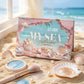 Ocean Seashell-Themed Eyeshadow Palette with Matte, Shimmer and Glitter Shades