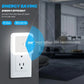 6-Pack LED Plug-In Night Lights with Dusk-to-Dawn Sensor, Automatic Soft Light for Bedroom, Bathroom, Hallway & Stairs
