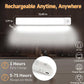 Wireless LED Motion Sensor Night Light, USB-C Rechargeable Cabinet Lamp for Kitchen, Wardrobe, Closet & Stairs