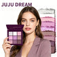 Purple-Toned Eyeshadow Palette, Matte & Glitter Shades, Highly Pigmented Waterproof Long-Lasting Eye Makeup