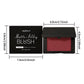 Dark Red Matte Powder Blush, Easy-to-Blend Cheek Color, 3.5g
