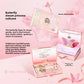 9-Piece Makeup Gift Set with Cushion BB Cream, Concealer, Lipstick, Eyeshadow Palette, Setting Powder & Eye Makeup