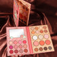 30-Color All-in-One Makeup Palette with Eyeshadow, Blush & Highlighter, Matte, Shimmer & Glitter