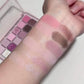 12-Color Eyeshadow Palette, Muted Shades with Matte & Glitter Finishes, Long-Lasting Eye Makeup