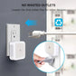 6-Pack LED Plug-In Night Lights with Dusk-to-Dawn Sensor, Automatic Soft Light for Bedroom, Bathroom, Hallway & Stairs
