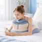 Multifunctional Memory Foam Prone Reading Pillow with Removable Headrest, Anti-Slip Base, Neck, Arm & Upper Body Support