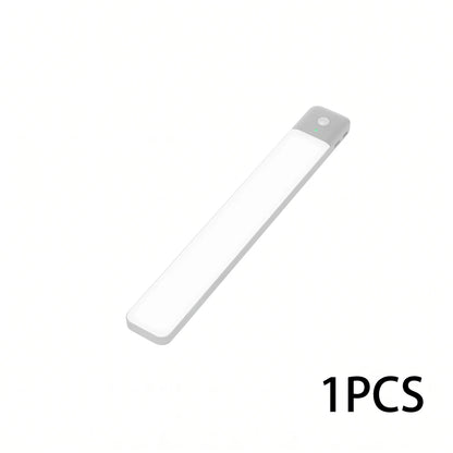 Motion Sensor LED Under Cabinet Light, USB-C Rechargeable Wireless Night Light for Closets and Stairs