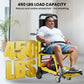 Electric Stair Climbing Wheelchair – Foldable Battery-Powered Stair Lift Chair, 440 lbs Capacity, 120W Motor