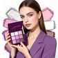 Purple Smoky Eyeshadow Palette, Matte & Shimmer Highly Pigmented Buildable Eye Makeup
