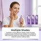 2-in-1 Color-Changing Foundation & Concealer Stick with Brush, Warm Skin Tone, Hydrating Matte Buildable Coverage
