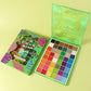Summer Night Eyeshadow Palette, Bright Tropical Colors, Highly Pigmented Matte & Glitter Eye Makeup
