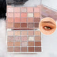 20-Color Nude Eyeshadow Palette, Neutral Earth Tones, Soft Powder, Waterproof Long-Lasting Eye Makeup