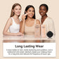 Full Coverage Foundation & Concealer Stick, Lightweight Silky Texture, Moisturizing Waterproof Makeup Base