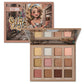 12-Color Eyeshadow Palette, Matte and Glitter Warm Nude Brown Shades, Blendable Pigmented Eye Makeup