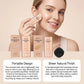Full Coverage Foundation & Concealer Stick, Lightweight Silky Texture, Moisturizing Waterproof Makeup Base