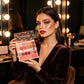 21-Color All-in-One Eyeshadow and Blush Palette, Matte Shimmer and Glitter Shades with Dual Makeup Brush