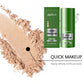 Moisturizing Foundation & Concealer Stick, Lightweight Non-Greasy Cream, Smooth Finish, 7g