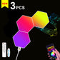 RGB Hexagonal Light Panels, App & Remote Control, USB Powered, Music Sync, 3/8/12/20-Pack