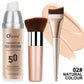 Mineral Powder Foundation Spray Gun Set, Moisturizing Concealer Makeup Kit