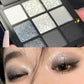 2-Piece Eyeshadow Palette Set, 9 Colors Each, Chocolate Brown and Smoky Shades, Matte, Shimmer and Glitter Finishes