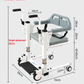 Electric Patient Lift & Transfer Chair with Commode – 265 lb Capacity
