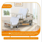 Smart Electric Automatic Medical Bed for Elderly with Turnover Function
