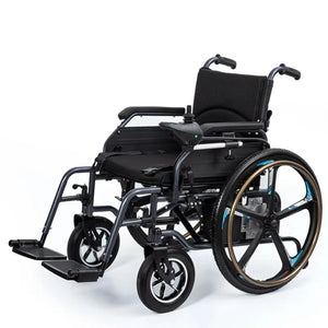 Electric Wheelchair Intelligent Automatic for The Elderly Disabled Lightweight Folding Four-wheel Scooter Lithium Bat