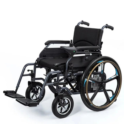 Electric Wheelchair Intelligent Automatic for The Elderly Disabled Lightweight Folding Four-wheel Scooter Lithium Bat