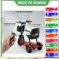 1000W Small Family Electric Tricycle Foldable For Elderly Woman With Backrest Mobility Scooters For Seniors Lightweight 3 Wheels