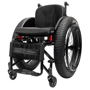Sports Wheelchair 5802 Hard All-Terrain Big Wheel Sports Wheelchair Snow Tire Beach Wheel Shock Absorber Front Model