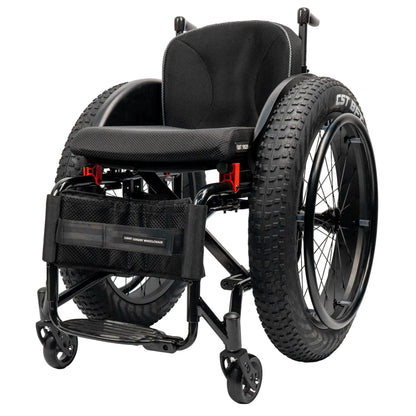 Sports Wheelchair 5802 Hard All-Terrain Big Wheel Sports Wheelchair Snow Tire Beach Wheel Shock Absorber Front Model