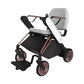 Automatic Lightweight Travel Electric Wheelchair for Elderly Portable Aluminum Alloy Boarding with Low Noise