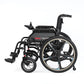 Steel-Frame 46cm Extra-Wide Seat Fat Folding Electric Wheelchair