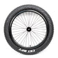 Sports Wheelchair 5802 Hard All-Terrain Big Wheel Sports Wheelchair Snow Tire Beach Wheel Shock Absorber Front Model