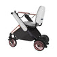 Automatic Lightweight Travel Electric Wheelchair for Elderly Portable Aluminum Alloy Boarding with Low Noise