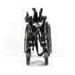 Steel-Frame 46cm Extra-Wide Seat Fat Folding Electric Wheelchair