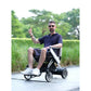 Automatic Lightweight Travel Electric Wheelchair for Elderly Portable Aluminum Alloy Boarding with Low Noise