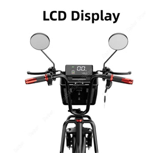 1000W Small Family Electric Tricycle Foldable For Elderly Woman With Backrest Mobility Scooters For Seniors Lightweight 3 Wheels