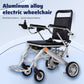 Ultra-Light Foldable Automatic Electric Wheelchair for Elderly and Disabled