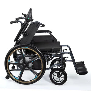 Electric Wheelchair Intelligent Automatic for The Elderly Disabled Lightweight Folding Four-wheel Scooter Lithium Bat