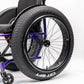 Sports Wheelchair 5802 Hard All-Terrain Big Wheel Sports Wheelchair Snow Tire Beach Wheel Shock Absorber Front Model